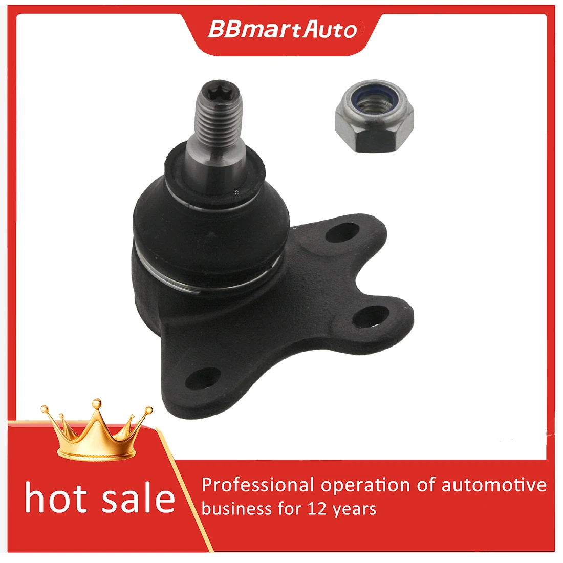 6Q0407365M Front left lower ball head For AUDI A2 SEAT SKODA VW 99-15 BBmartAuto Car accesorios para auto